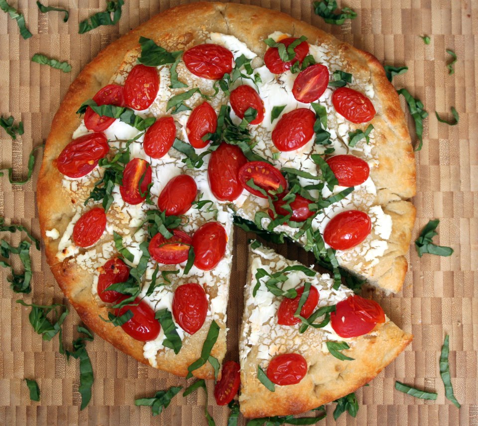 Tomato Basil Focaccia