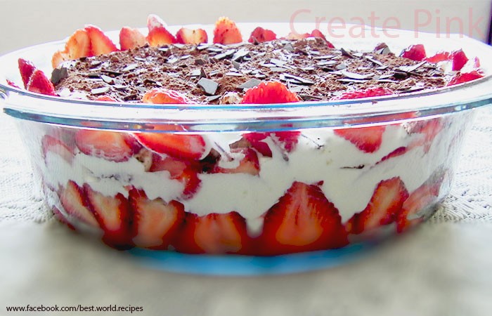 strawberry tiramisu