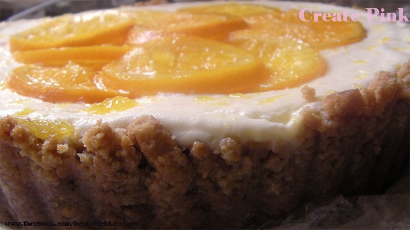 orange cheesecake