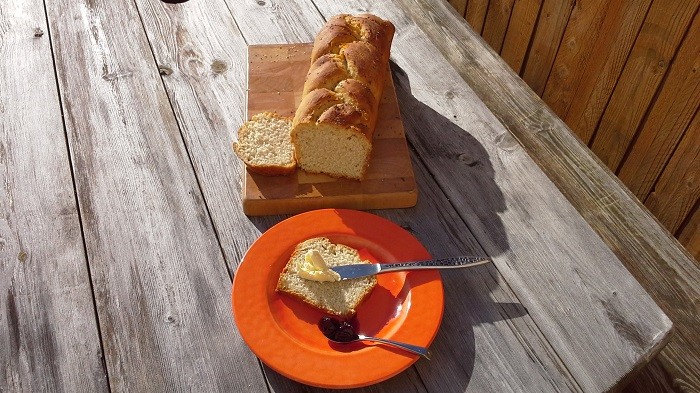 homemade bread