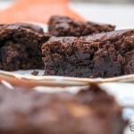 Easy fudgy homemade mocha brownie