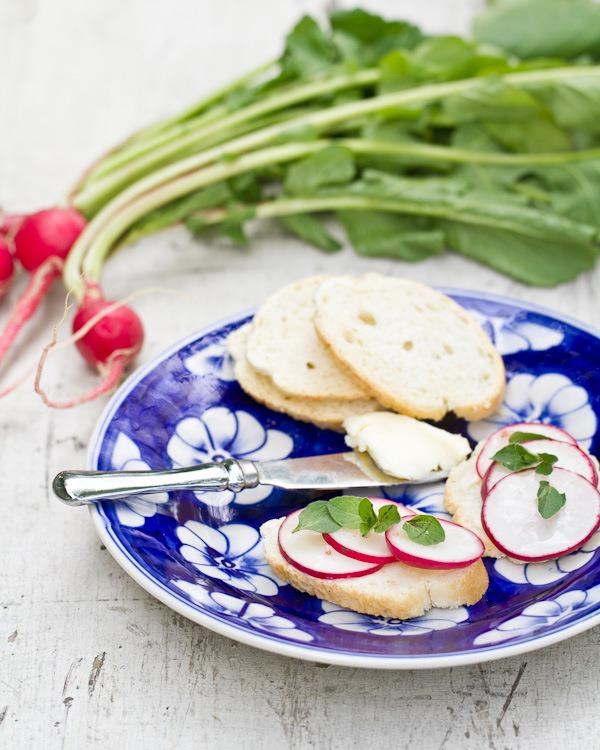 radish and butter
