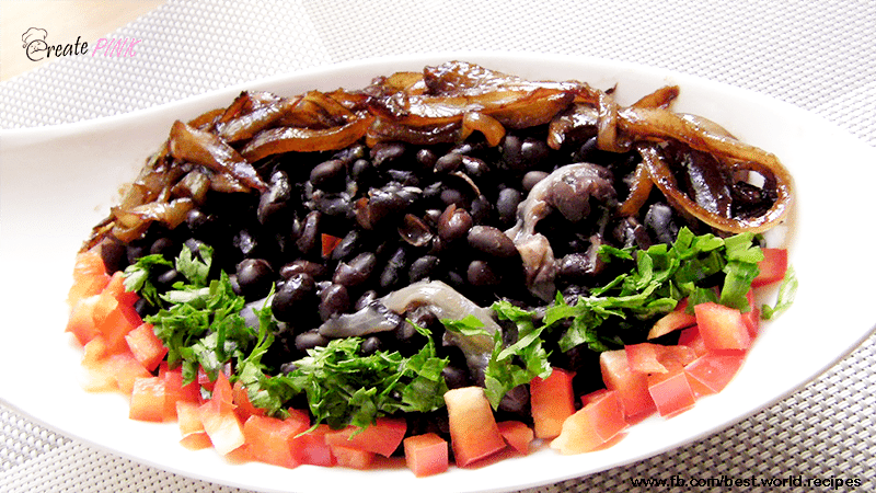 black beans salad